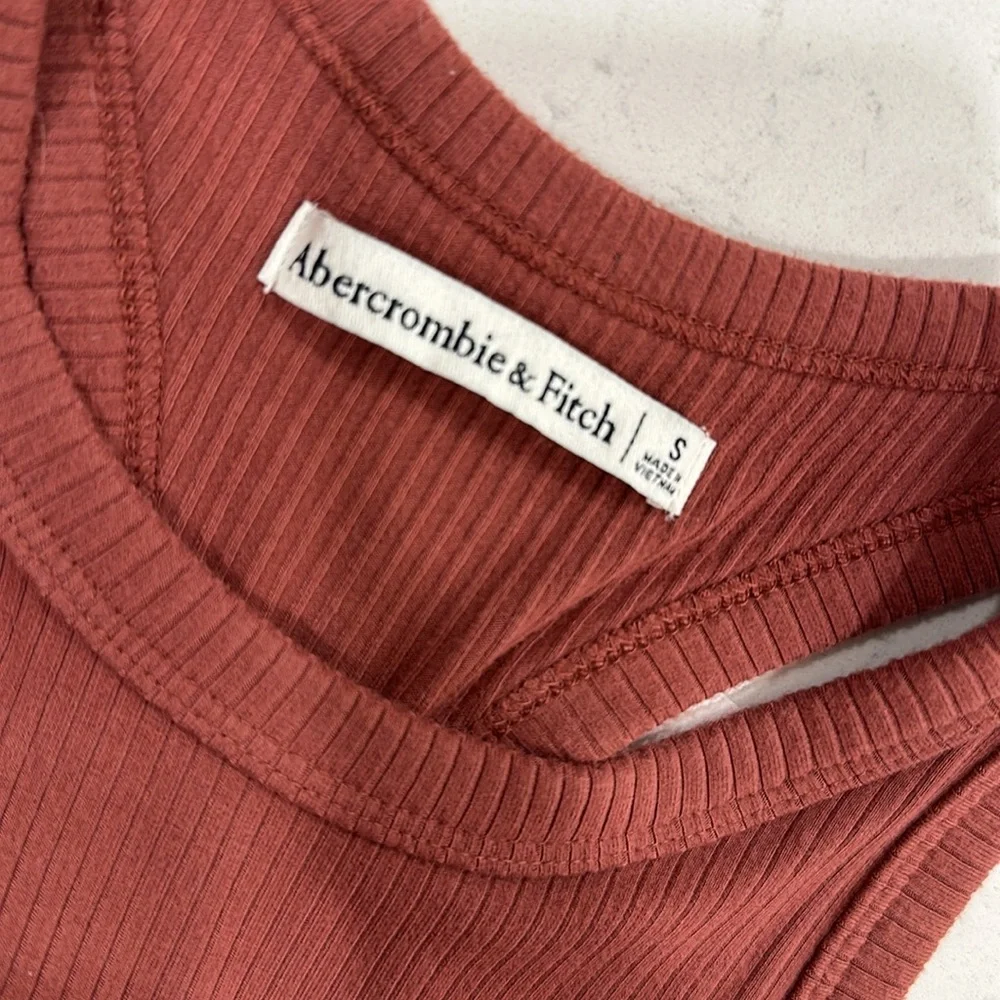 Rust Red, Abercrombie and Fitch Dress - Picture 3 of 3